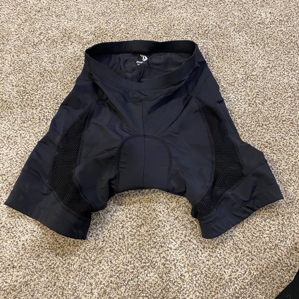 Padded bike shorts